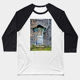 Door in the Shingled Wall Baseball T-Shirt